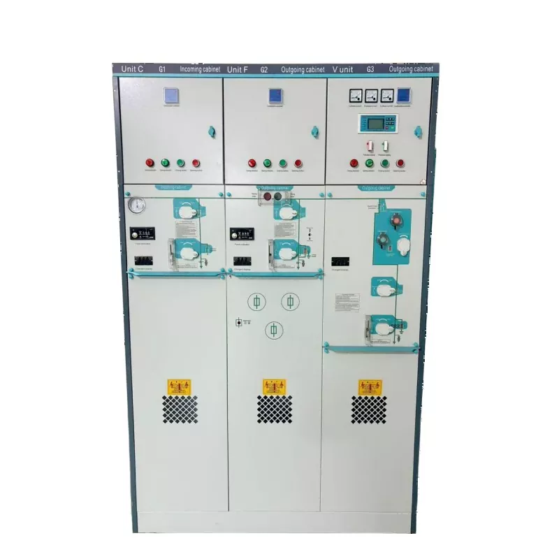 Điện áp trung bình SF6 Vòng điện kín cách điện hoàn toàn Thiết bị chính Thiết bị đóng cắt nhỏ gọn